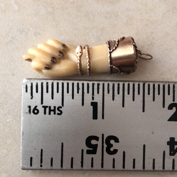 Antique Mano Figa charm - Picture 12 of 12